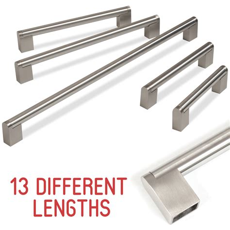 brushed stainless steel cabinet handles|stainless steel cupboard door handles.